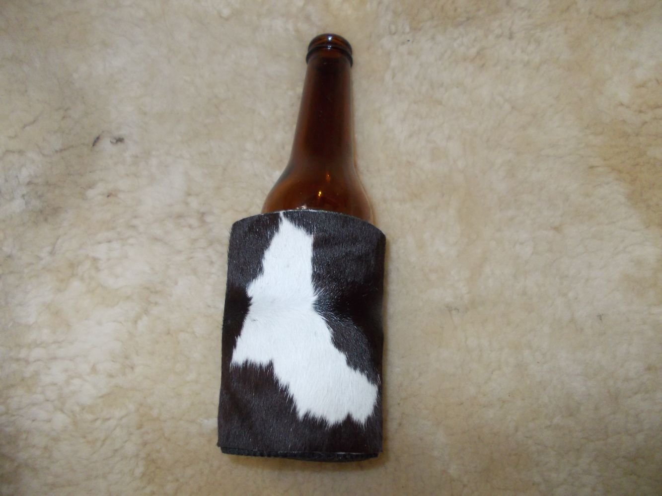 Stubbie - Calf Black And White